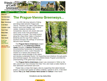 Tablet Screenshot of pragueviennagreenways.org
